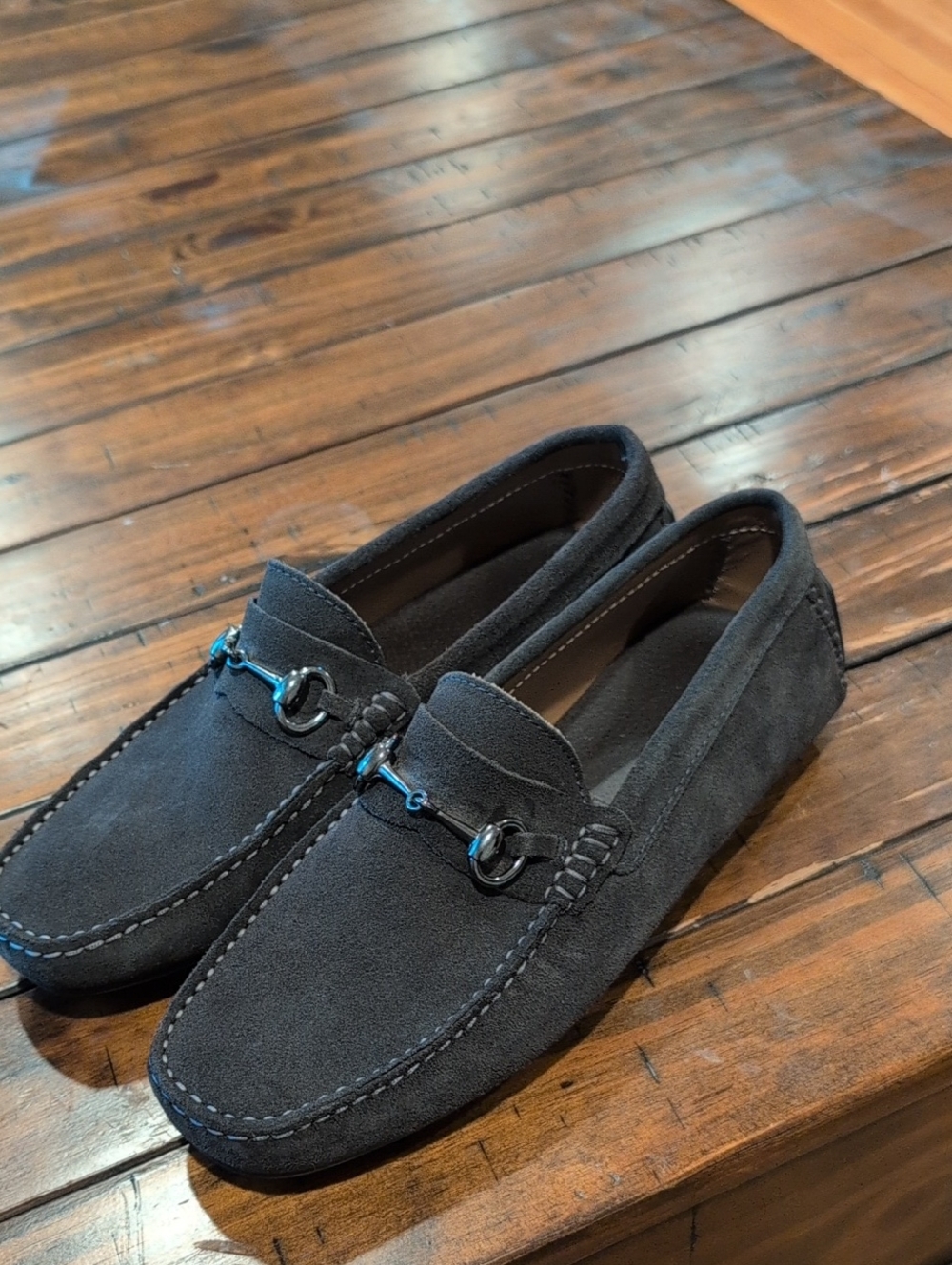 To Boot New York Suede Bit Driving Loafers Hart Horsebit